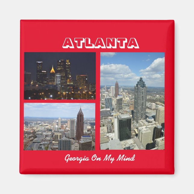 Íman Atlanta, Georgia Cityscape (Frente)