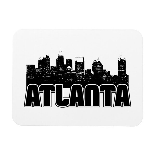 Íman Atlanta Skyline (Horizontal)