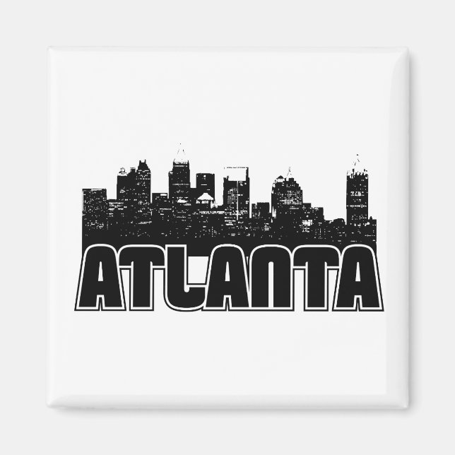 Íman Atlanta Skyline (Frente)