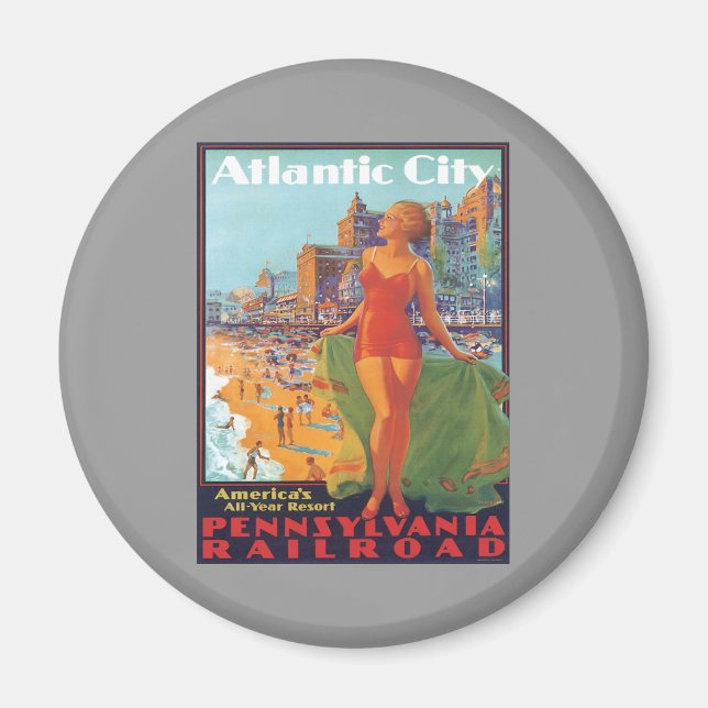 Íman Atlantic City, Nova Jersey (Frente)