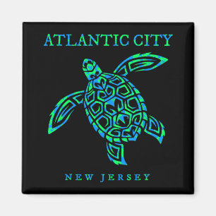 Íman Atlantic City Nova Jersey Tartaruga Meninos Menina