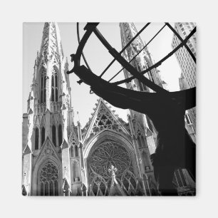 Íman Atlas & catedral de St Patrick: Ímã de NYC