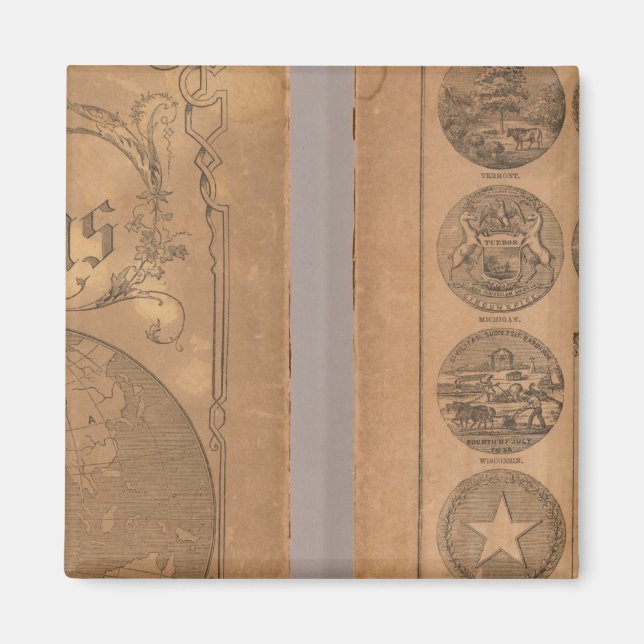 Íman Atlas companheiro de Cornell (Frente)