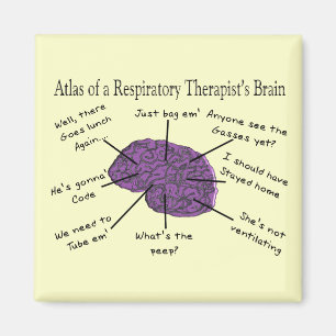Íman Atlas de um cérebro de terapeuta respiratório