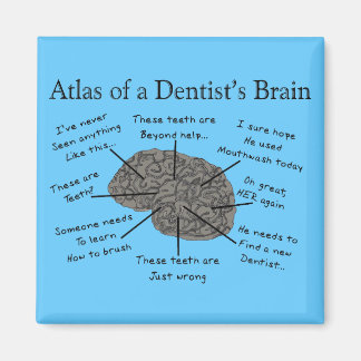 Íman Atlas do Cérebro de Dentista