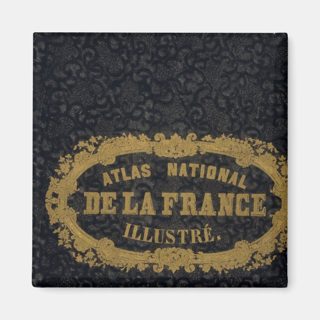 Íman Atlas National De France (Frente)