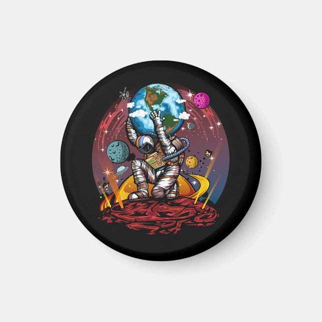 Íman Atlas Space Man (Frente)