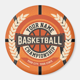 Íman Atleta Personalizado do Jogador da Equipe de Basqu