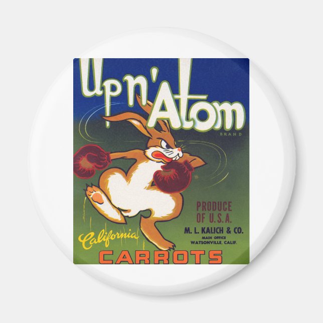 Íman Atom California Carrots (Frente)