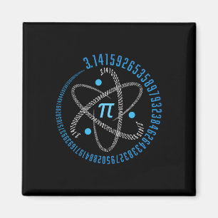 Íman Atom Pi Math Science Stem Gift 3,14 Pi Day