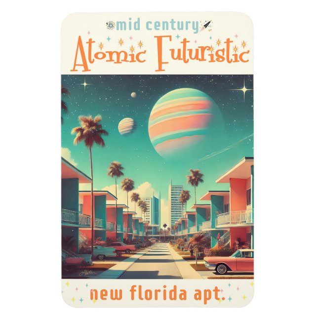 Íman Atomic Futuristic New Florida Apartments (Vertical)