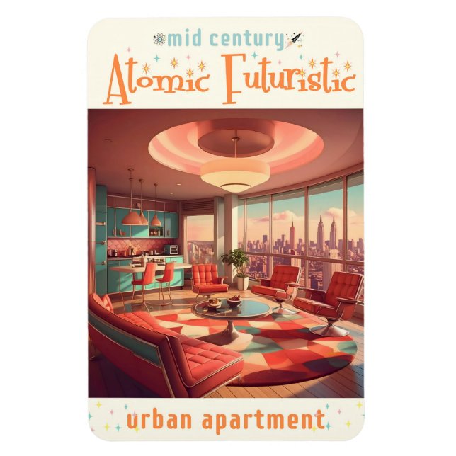 Íman Atomic Futuristic Urban Apartment (Vertical)