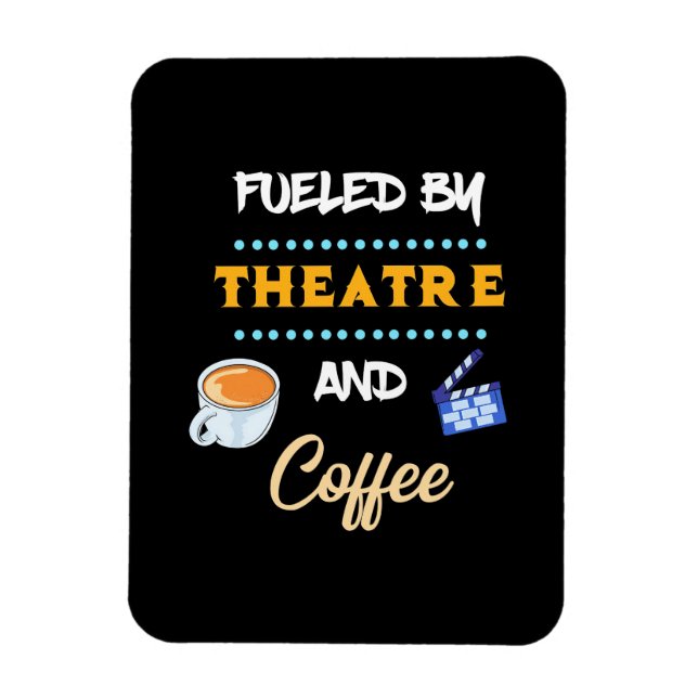 Íman Ator Alimentado Por Café De Teatro (Vertical)