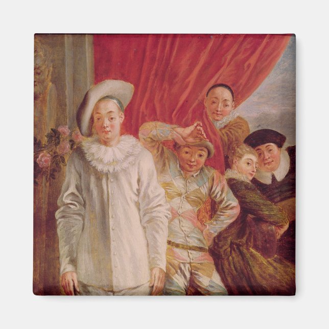 Íman Atores da Comedie Italienne (Frente)