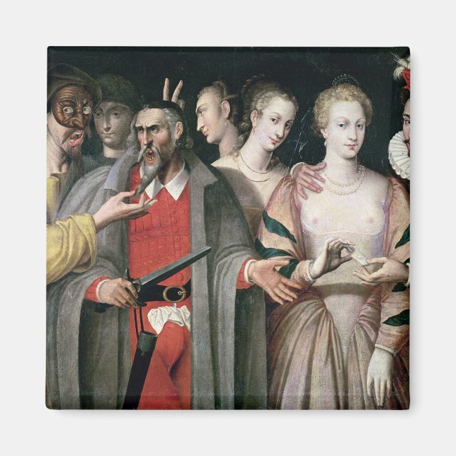 Íman Atores da Commedia dell'Arte (Frente)