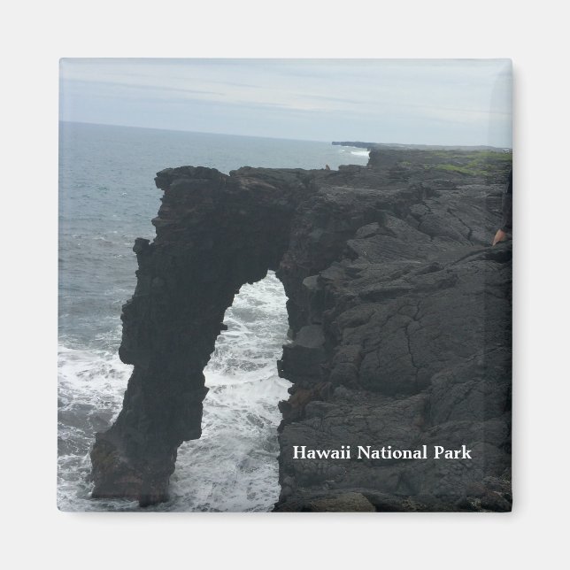 Íman Atração do Parque Nacional do Havaí (Frente)