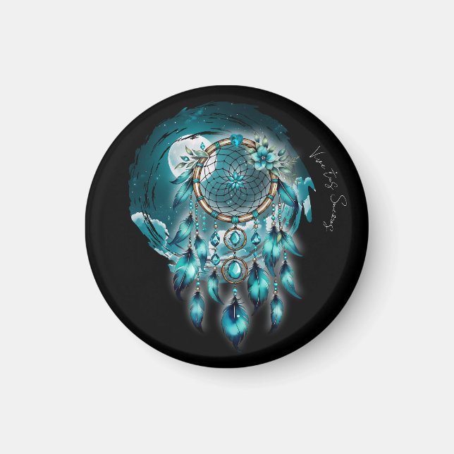 Íman Atrapasueños bajo la Luna Llena  (Frente)