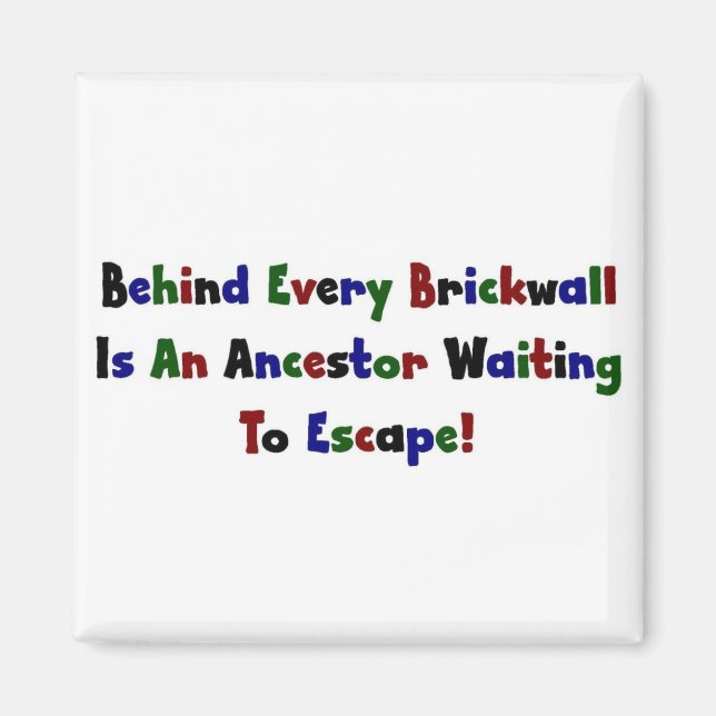 Íman Atrás De Cada Muro De Frango Está... (Frente)