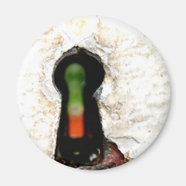 Íman através da fechadura (Frente)