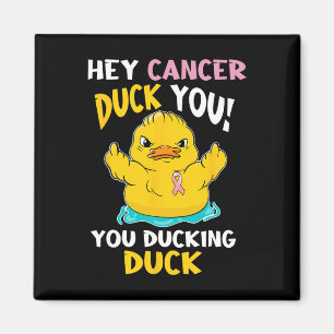 Íman Atrevida Duckie - Guerreiro do Cancer da Mama