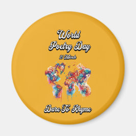 Íman Atrevo-me a Rhyme. Dia Mundial da Poesia.