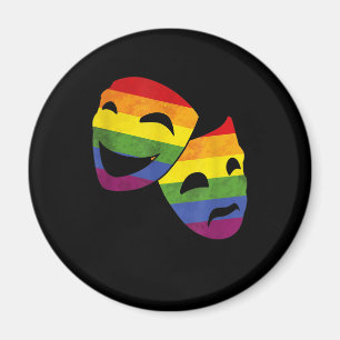 Íman Atriz de Ator da Fila LGBT Rainbow Teatral