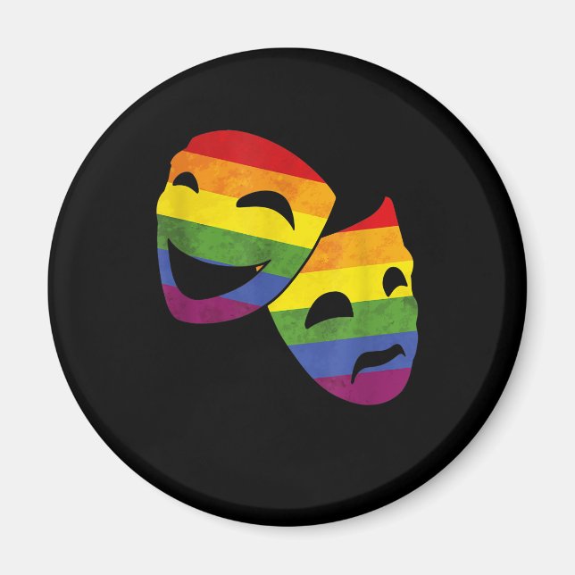 Íman Atriz de Ator da Fila LGBT Rainbow Teatral (Frente)