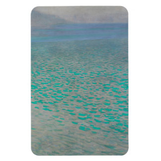 Íman Attersee, pintura de paisagem costeira, Gustav Kli