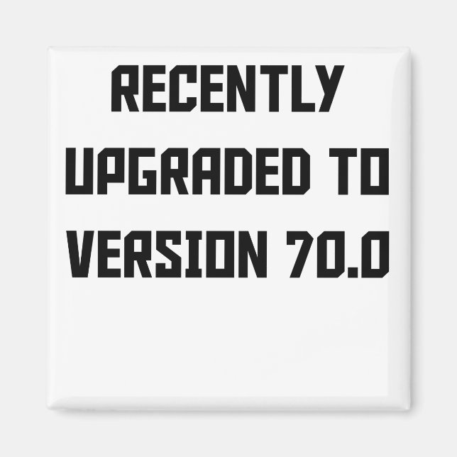 Íman Atualizado Recentemente Para A Versão 70.0 (Frente)
