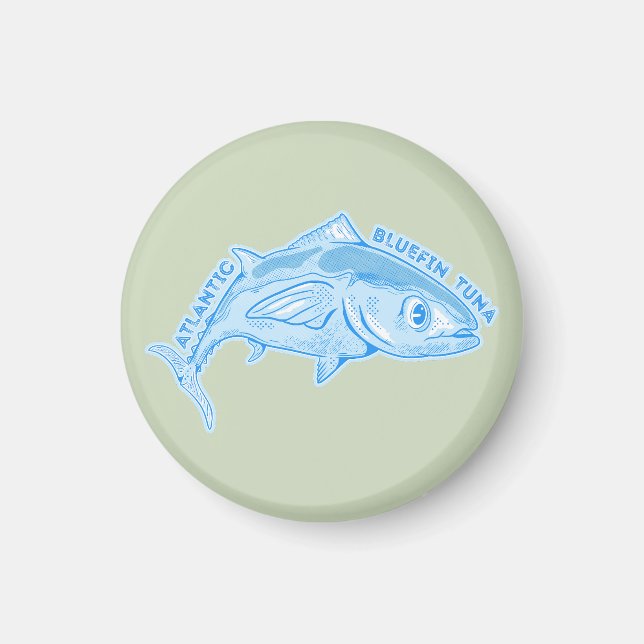 Íman Atum rabilho do Atlântico (Frente)