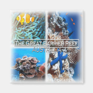 Íman AU0108 Oceânia, Austrália, Barr Excelente, Cordilh
