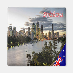 Íman AU - Austrália - Brisbane - Panorama