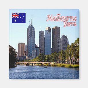 Íman AU - Austrália - Melbourne - Rio Yarra