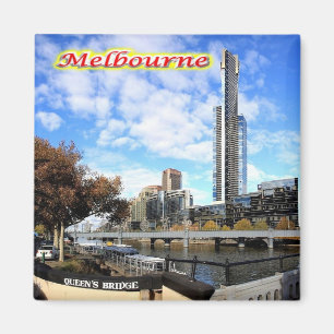 Íman AU - Austrália - Melbourne - Torre Eureka em Yarr