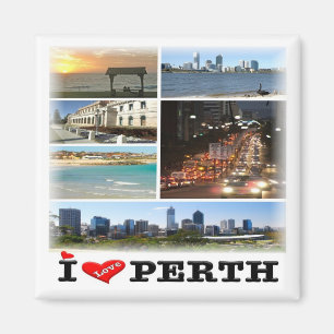 Íman AU * Austrália - Perth - Mosaico