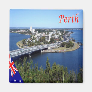 Íman AU - Austrália - Perth - Panorama