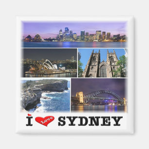 Íman AU * Austrália - Sidney - Mosaico