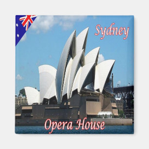 Íman AU - Austrália - Sydney - Ópera