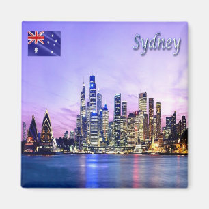 Íman AU - Austrália - Sydney - Skyline