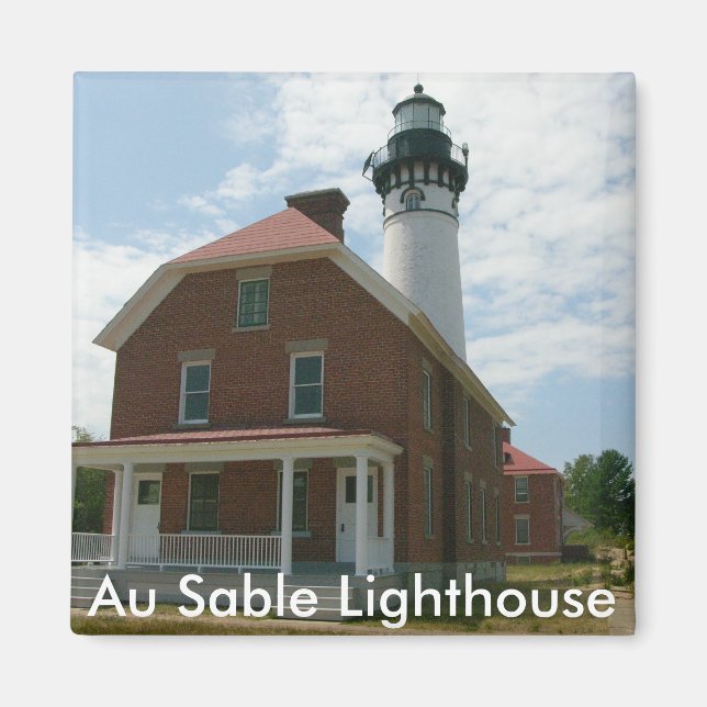 Íman Au Sable Lighthouse (Frente)