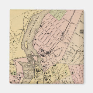 Íman Auburn, mapa de Lewiston