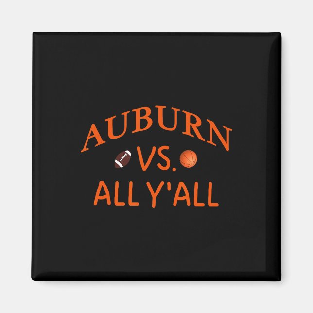 Íman Auburn Vs. All Y Pegbyll Bysketbyll (Frente)