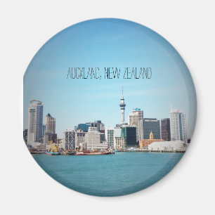 Íman Auckland, linha do horizonte Nova Zelândia
