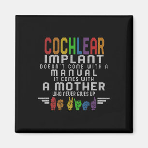 Íman Audição Perda de Consciência Mãe Implante Coclear 