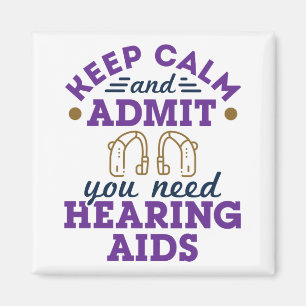 Íman Audiologista Necessidade Engraçada De Aids Auditiv