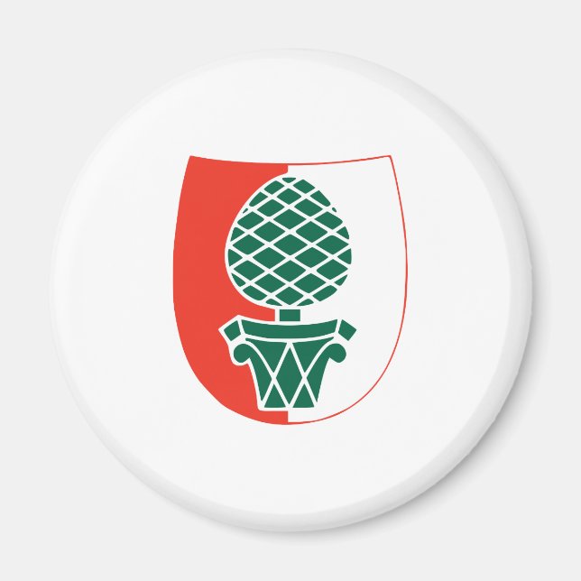 Íman Augsburg Oficial Casaco de Armas Alemanha Heraldry (Frente)