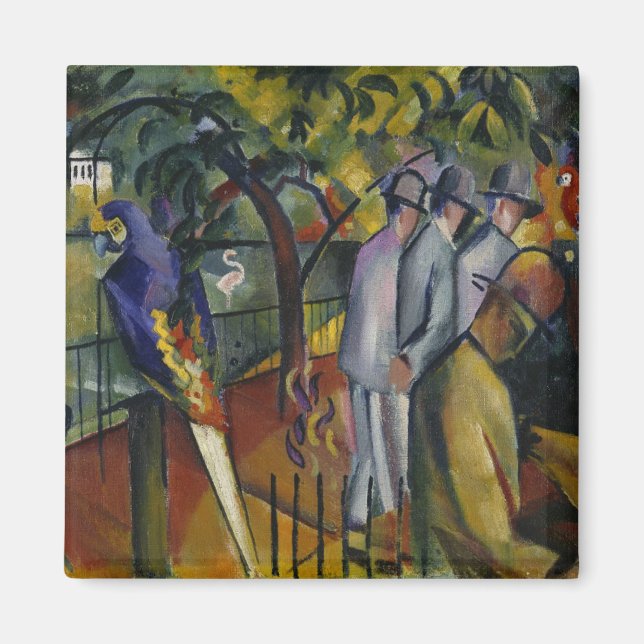 Íman August Macke | Jardim Zoológico I (Frente)
