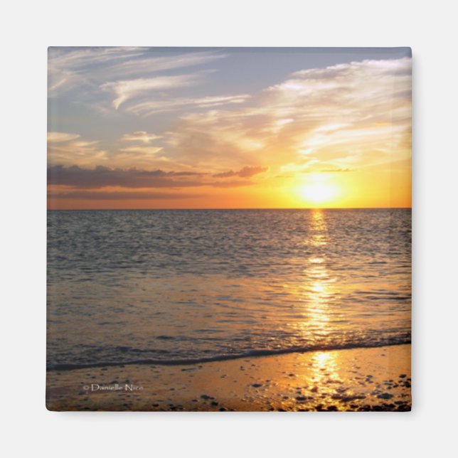Íman August Sunset Magnet (Frente)