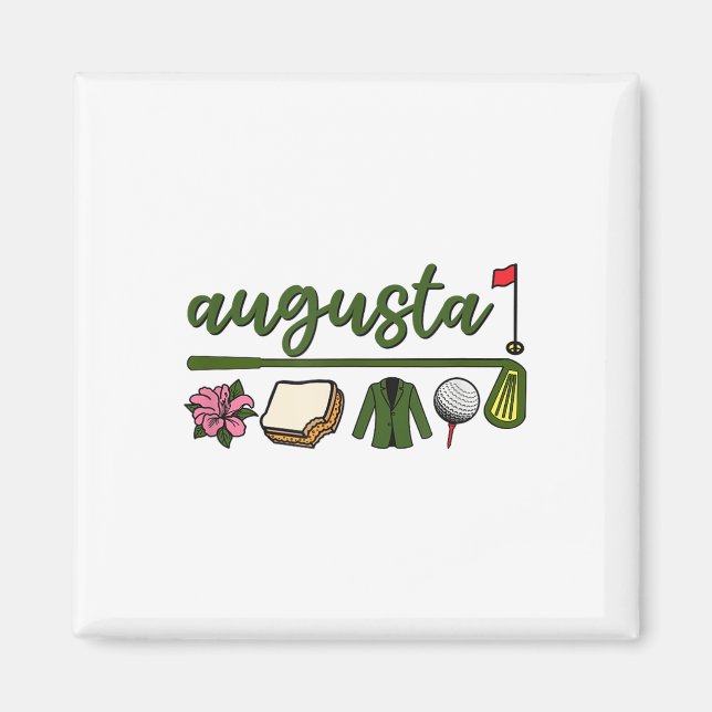 Íman Augusta Georgia, Azalea, Golf, Pimento Cheese, Jac (Frente)