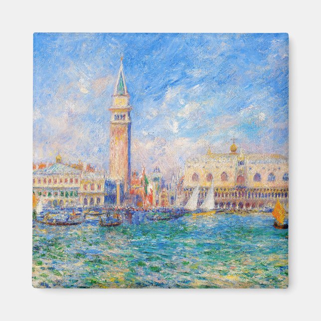 Íman Auguste Renoir - O Palácio dos Cães Veneza (Frente)